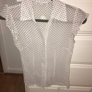 Poka dot blouse!